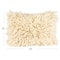 Hello Honey® White New Zealand Wool & Cotton Lumbar Pillow